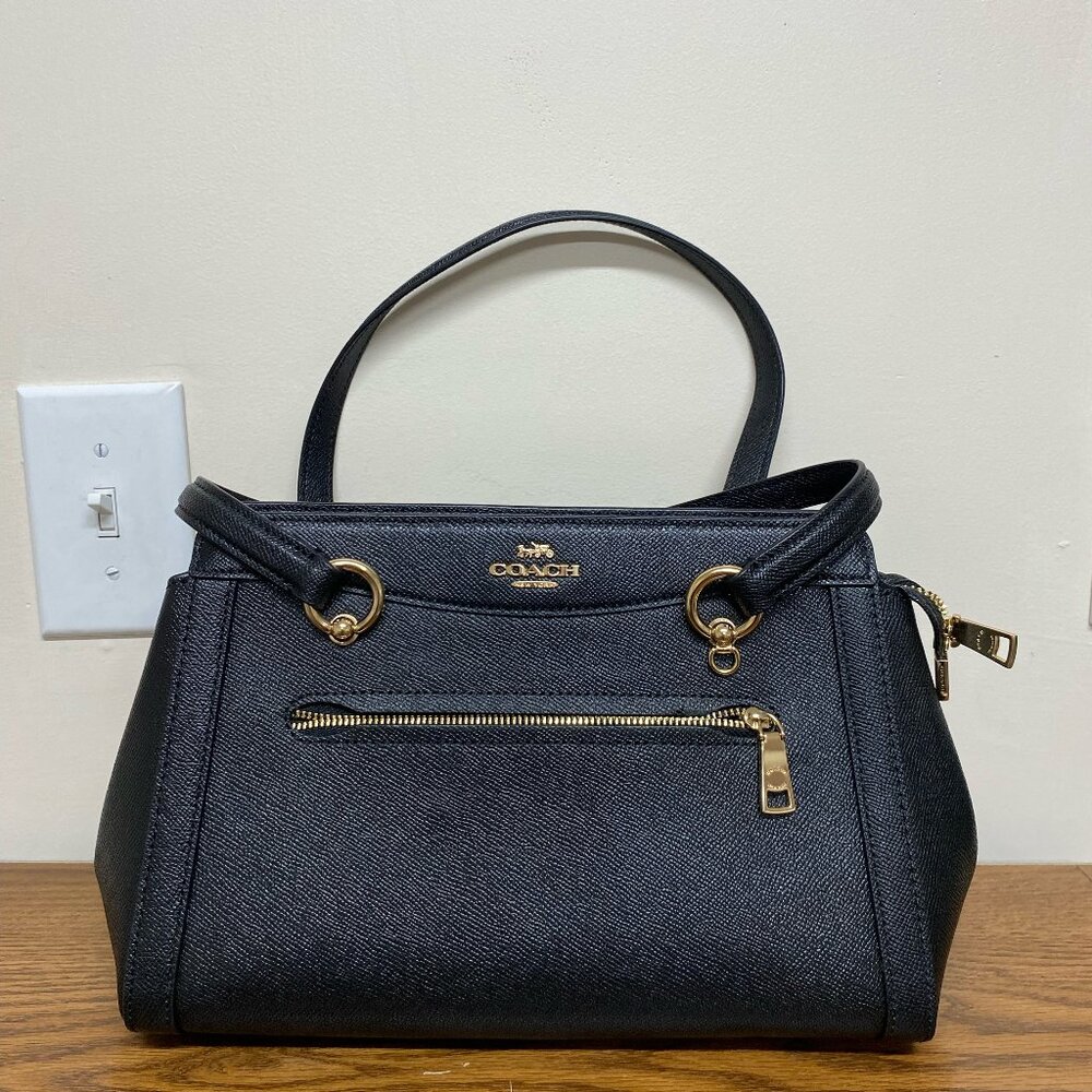 Coach Kailey Carryall Satchel Black